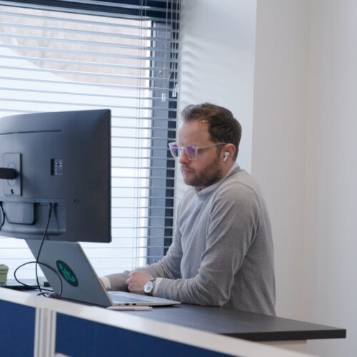 Mac werkplek