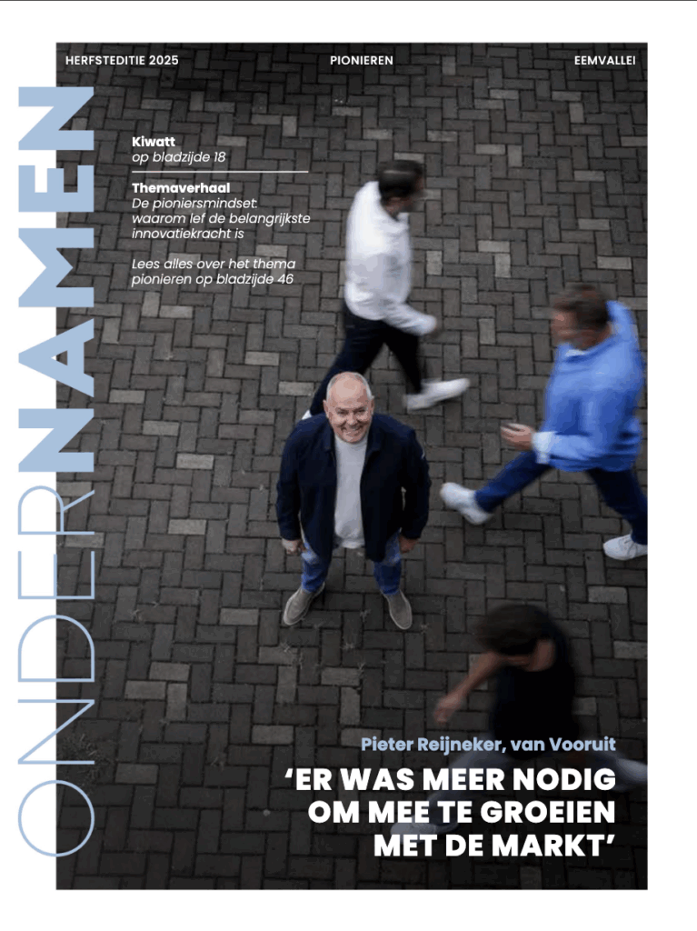 Pieter Reijneker in Ondernamen