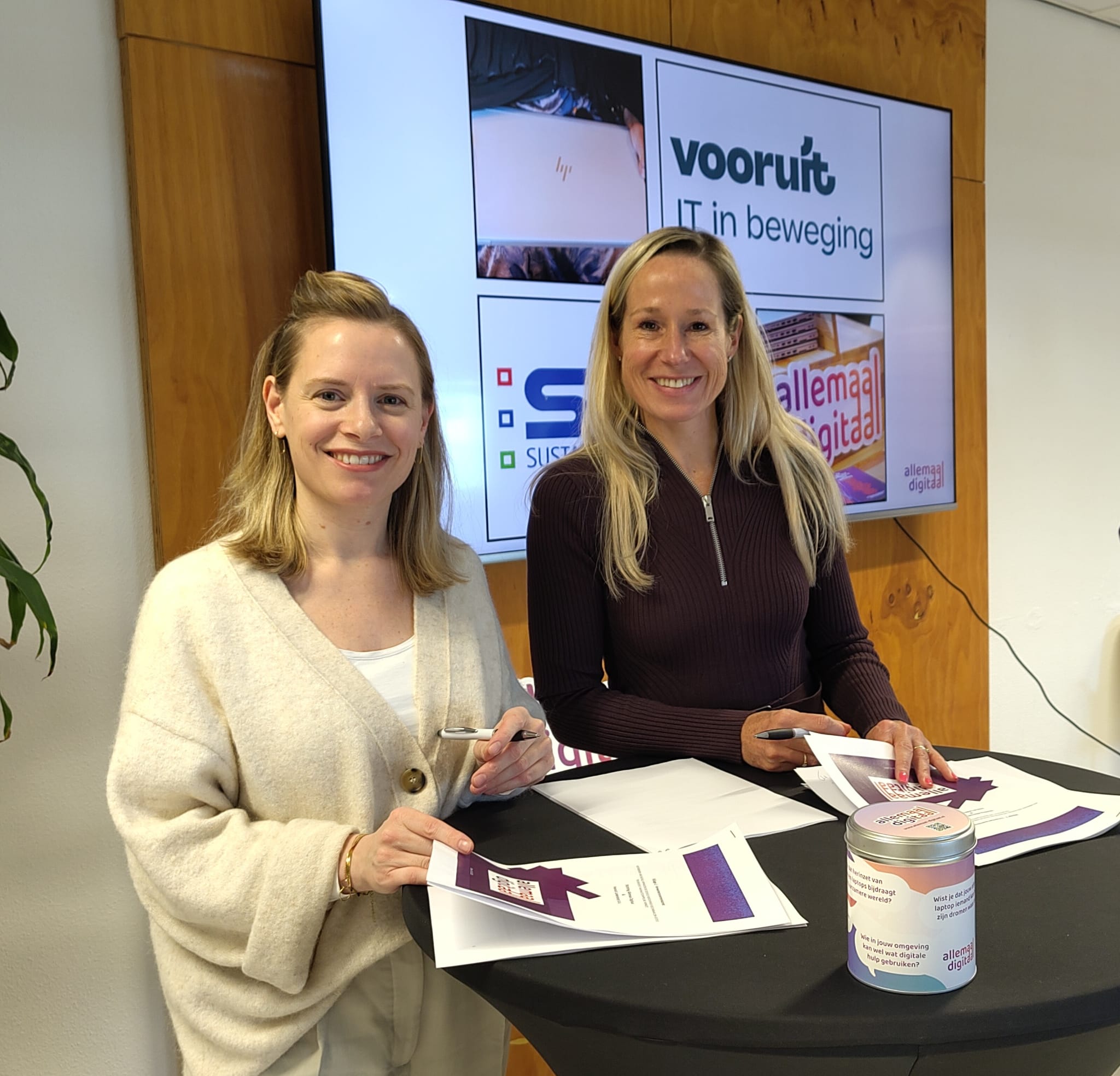 Gunning verwerking Rijksoverheidslaptops: Vooruit en SISO Sustainable IT Services starten gezamenlijke opdracht voor Allemaal Digitaal